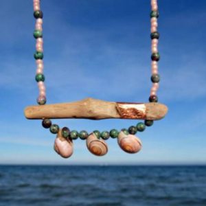 Treibholz Collier kaufen - Schmuck